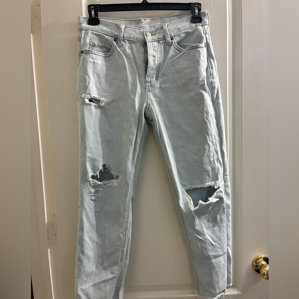 Old Navy Women's High Rise Light Blue Jeans